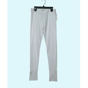 Johnny Was off white Leggings size XS